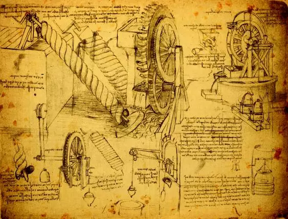 Sketches by Leonardo